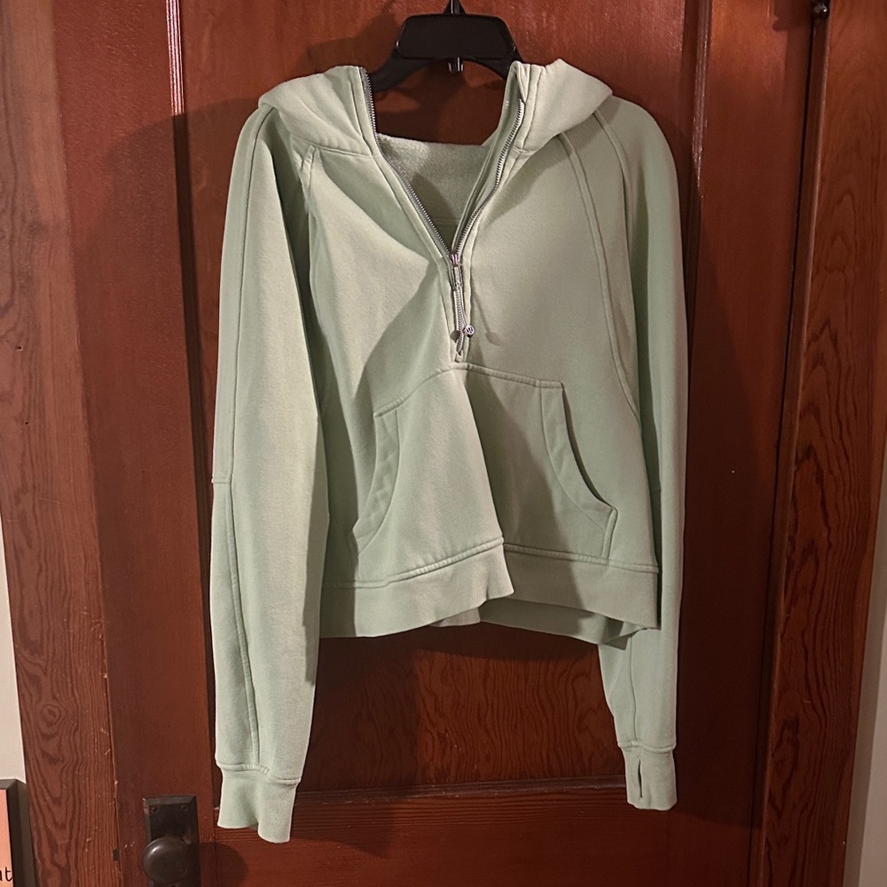 Lululemon Athletica Mint Green Women's Zip-Up Hoodie